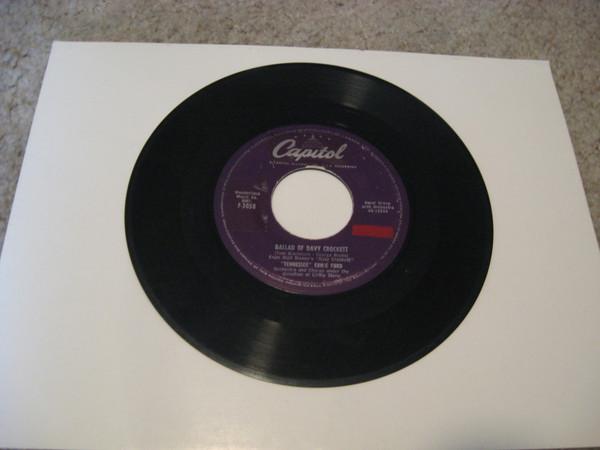 7inch Record TENNESSEE ERNIE FORD - Ballad Of Davy Crockett / Farewell F3058 Capitol Records 1955 Canada Folk Used
7inch Record TENNESSEE ERNIE FORD - Ballad Of Davy Crockett / Farewell F3058 Capitol Records 1955 Canada Folk Used