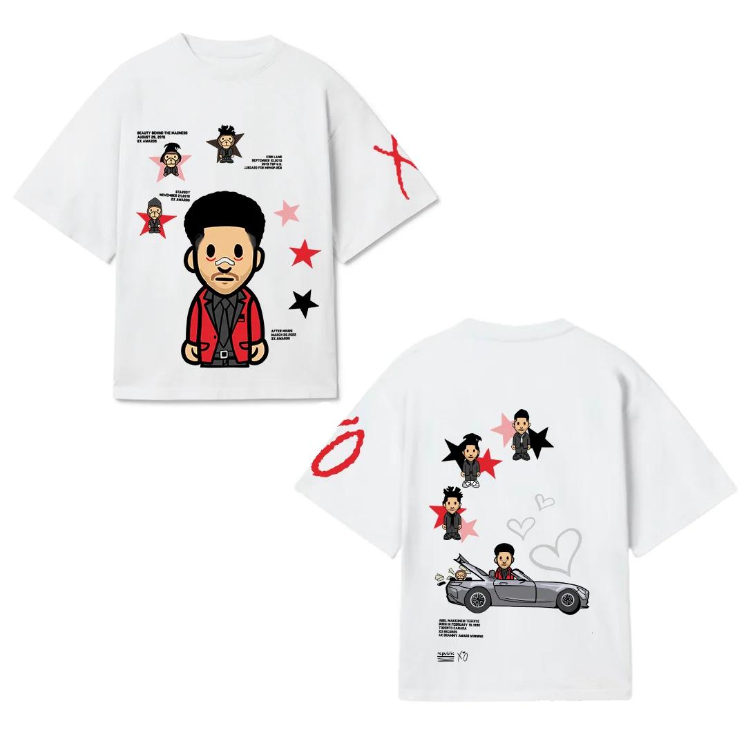 American Rapper Singer Tshirt Unisex Women Street Hip Hop The Weeknd Graphic Oversized Y2k Short Sleeve Unisex FeUnisex Clothing Tees 4XL
American Rapper Singer Tshirt Unisex Women Street Hip Hop The Weeknd Graphic Oversized Y2k Short Sleeve Unisex FeUnisex Clothing Tees 4XL