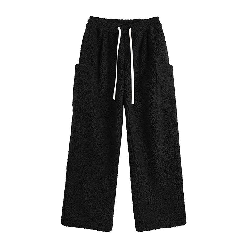 2024 Штаны из овечьей шерсти мужские теплые толстые спортивные штаны для бега модные брюки Harajuku на шнурке мужские зимние свободные повседневные флисовые брюки XL чёрный
2024 Штаны из овечьей шерсти мужские теплые толстые спортивные штаны для бега модные брюки Harajuku на шнурке мужские зимние свободные повседневные флисовые брюки XL чёрный