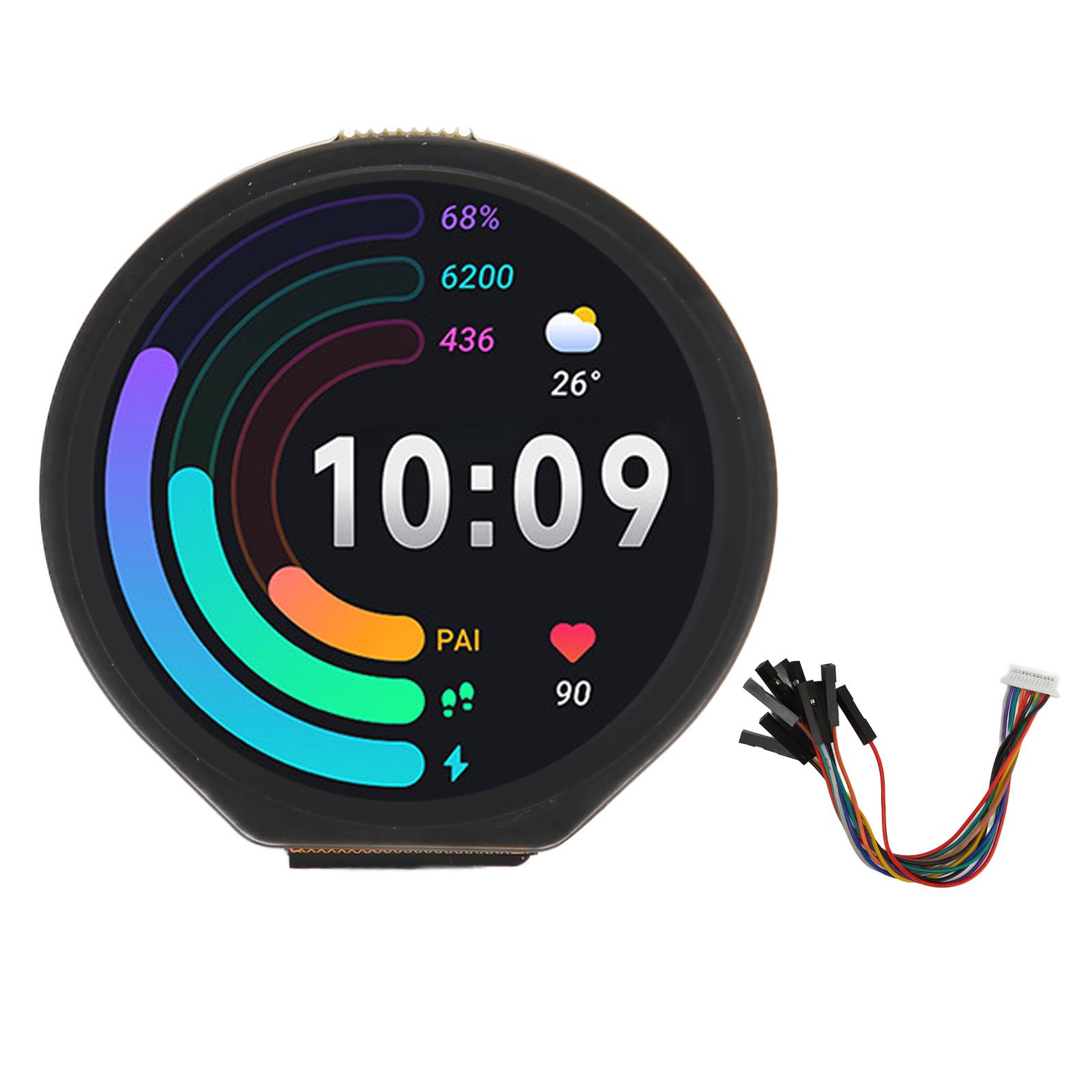 RP2040 Microcontroller Development Board with 1.28inch Round Touch LCD Screen 240x240 Compact Size
RP2040 Microcontroller Development Board with 1.28inch Round Touch LCD Screen 240x240 Compact Size