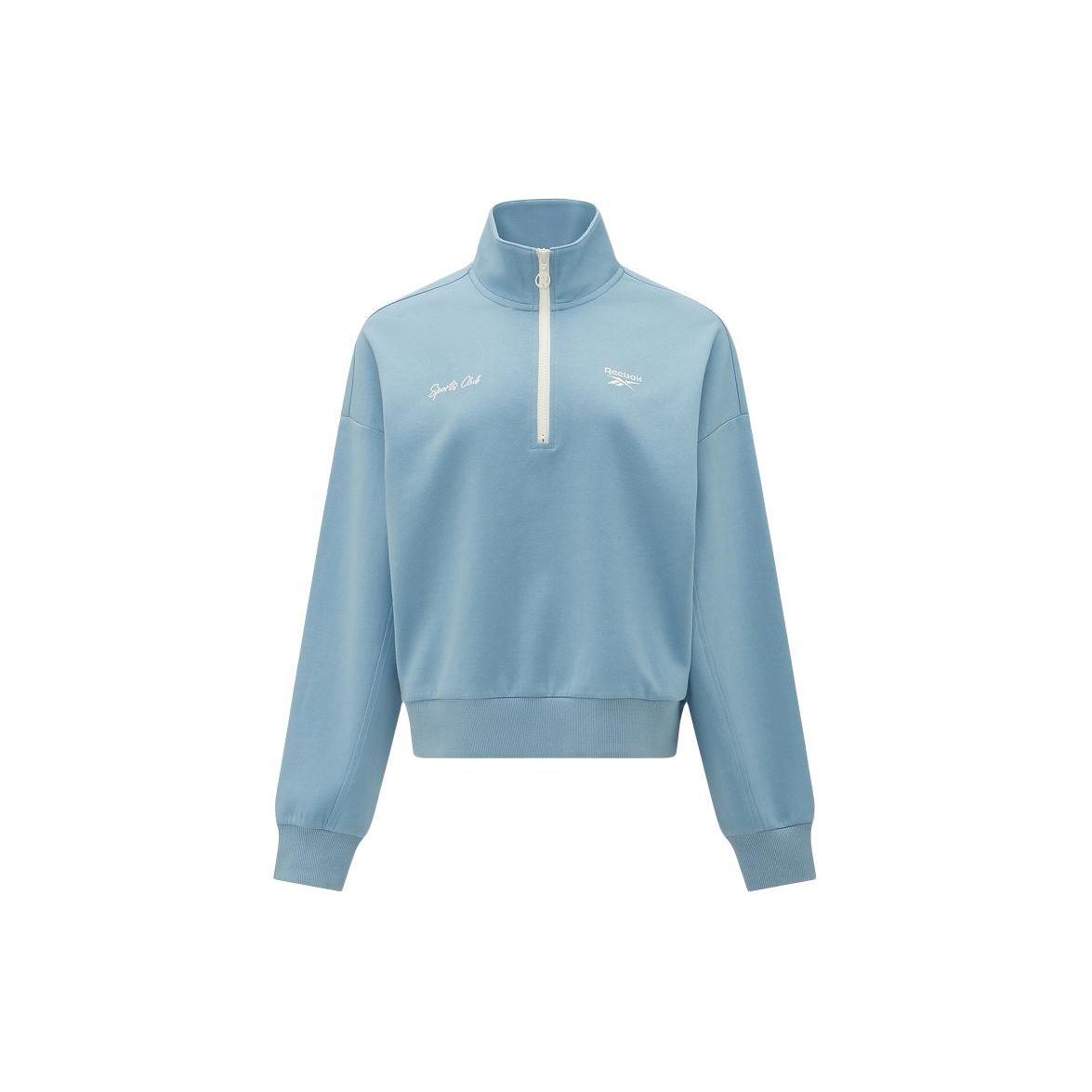 Reebok Letter Print Sports Casual Half-Zip American Knit Sweatshirt Women sweatshirt Blue Purple 24SRC304WGB4 L
Reebok Letter Print Sports Casual Half-Zip American Knit Sweatshirt Women sweatshirt Blue Purple 24SRC304WGB4 L