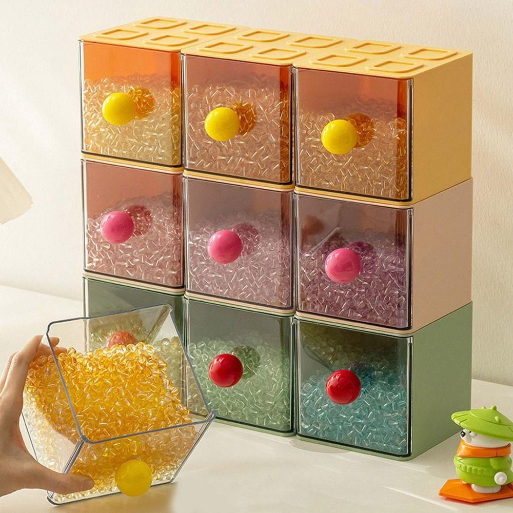 Stackable Drawer Style Storage Box Dopamine Toy Figurine Organizer Snacks Storage Box for Home бежевий
Stackable Drawer Style Storage Box Dopamine Toy Figurine Organizer Snacks Storage Box for Home бежевий