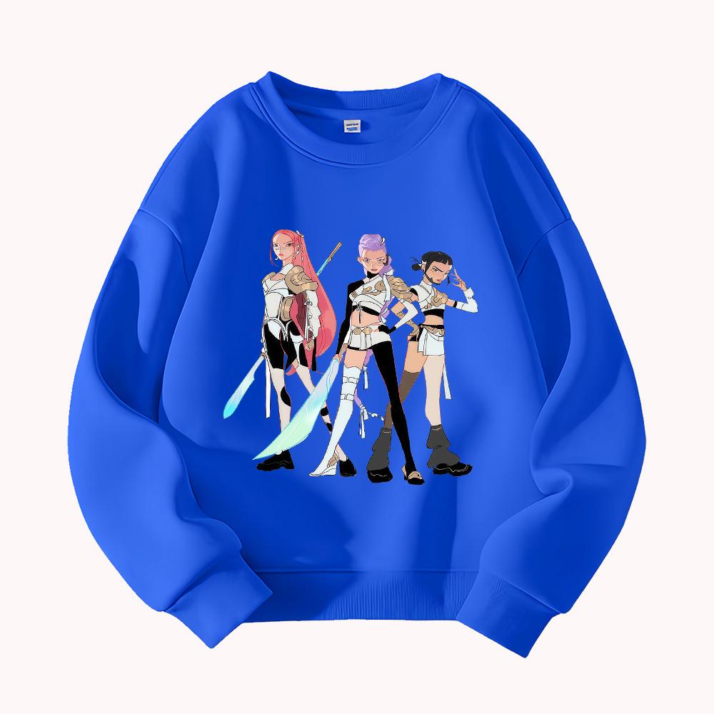Anime Style Girls Graphic Print Round Neck Sweatshirt Casual Long Sleeve Pullover for Women 160
Anime Style Girls Graphic Print Round Neck Sweatshirt Casual Long Sleeve Pullover for Women 160