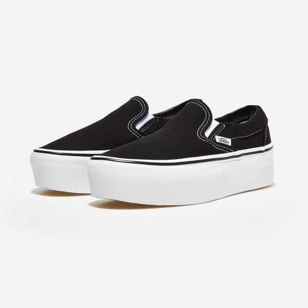 Слипоны Vans Classic Stackform — Canvas Black/True WhiteVN0A7Q5RBMX, туфли на плоской подошве
Слипоны Vans Classic Stackform — Canvas Black/True WhiteVN0A7Q5RBMX, туфли на плоской подошве