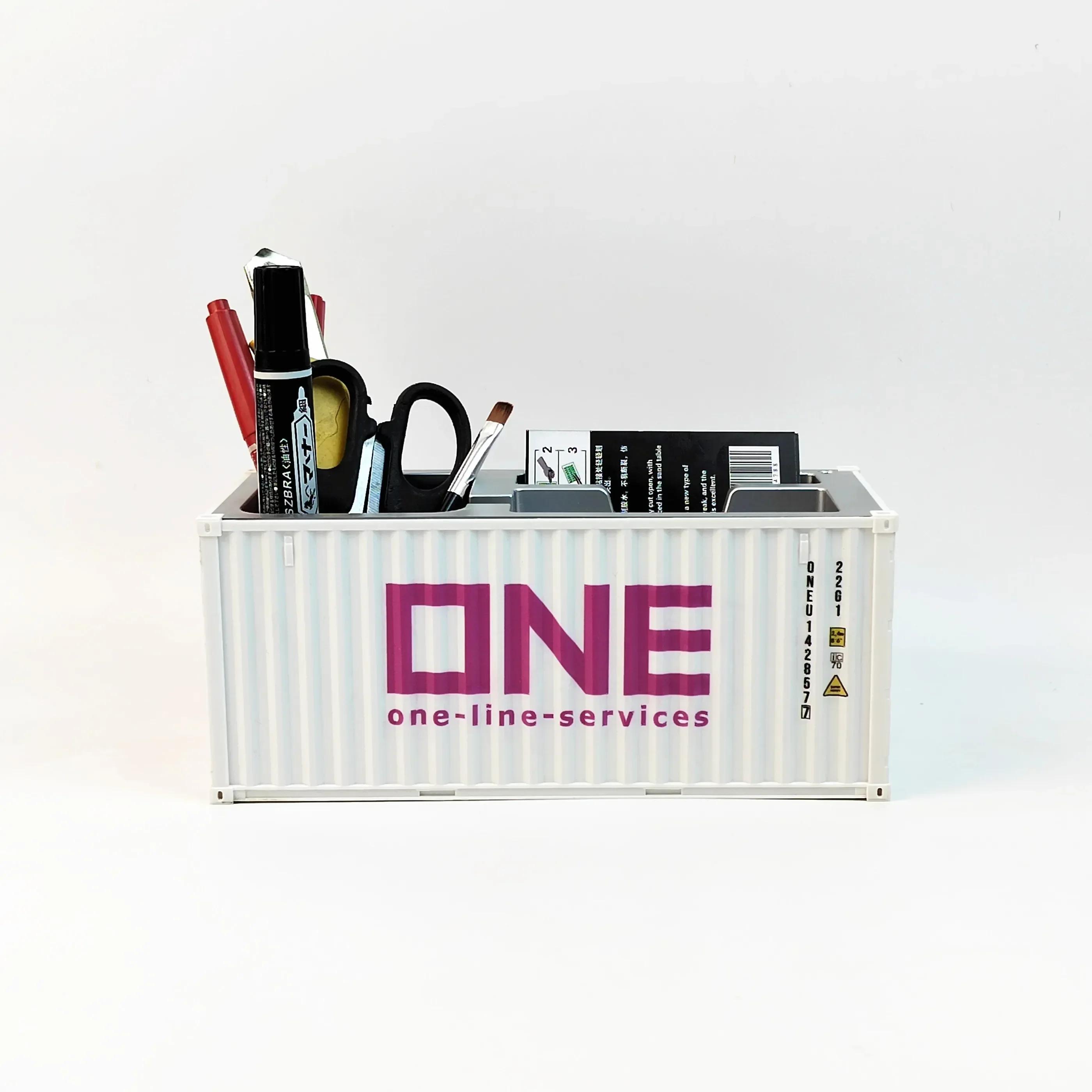 Model Customizable Shipping Container Pen Holder Artistic Storage Box Gift Idea For Office Supplies And Stationery
Model Customizable Shipping Container Pen Holder Artistic Storage Box Gift Idea For Office Supplies And Stationery