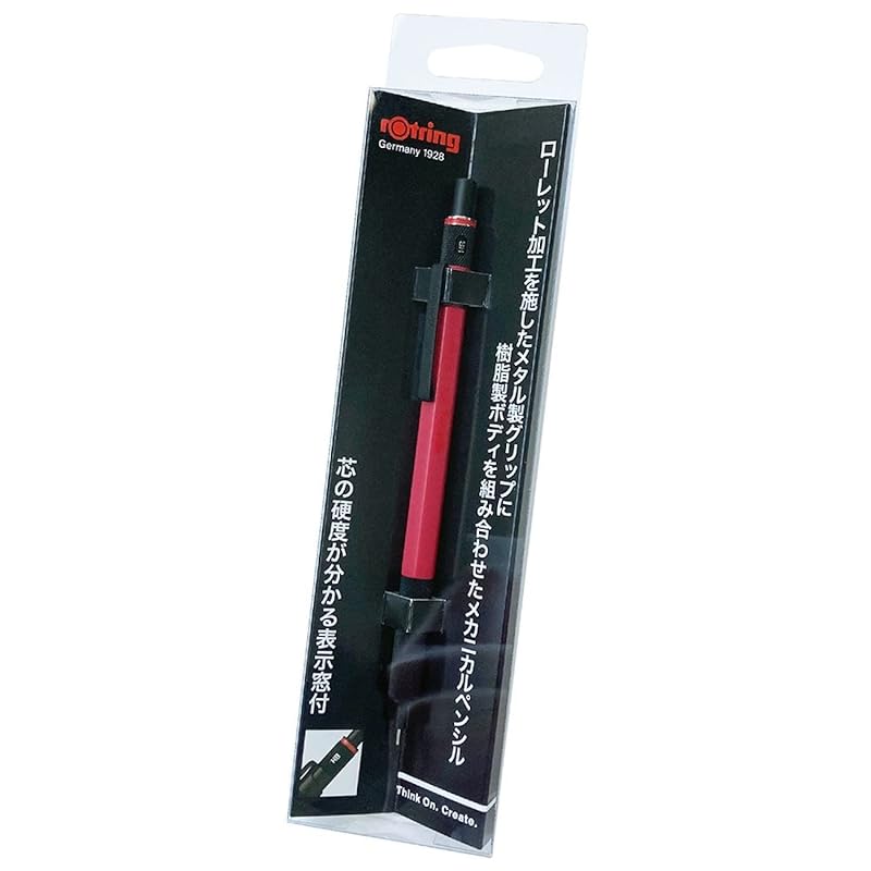 ROTRING rot ring mechanical pencil 500 red 2164107H 0.5mm hang cell Officially imported product
ROTRING rot ring mechanical pencil 500 red 2164107H 0.5mm hang cell Officially imported product