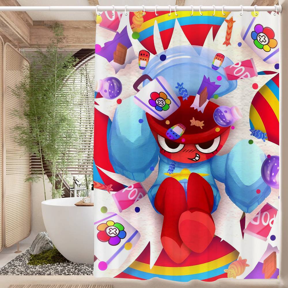 Popular Game D-Dandys World Pretty Shower Curtain Summer Beach Bathroom Decorative Shower Curtain, Waterproof W60H190(CM)-1 Pcs
Popular Game D-Dandys World Pretty Shower Curtain Summer Beach Bathroom Decorative Shower Curtain, Waterproof W60H190(CM)-1 Pcs