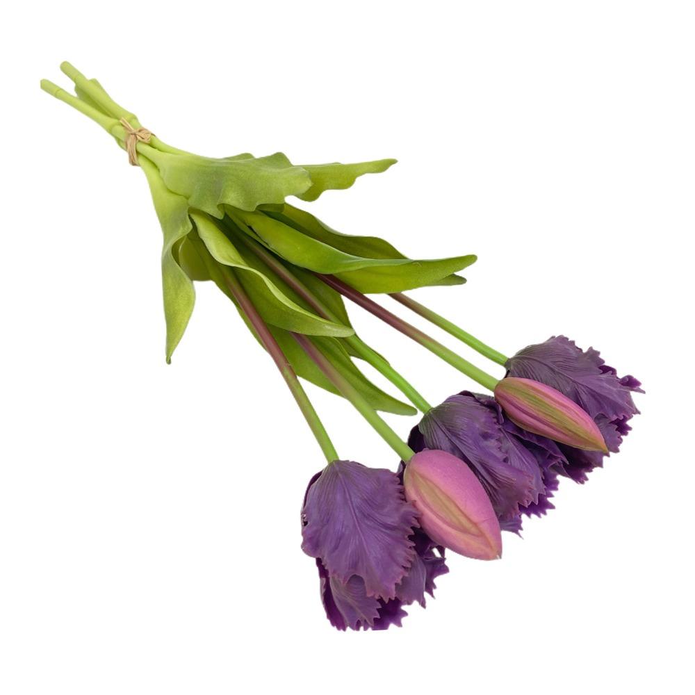 Creative 5 Heads Tulip Artificial Flower Multicolor Silk Petals Simulation Tulip Flower DIY Green Leaves Faux Flower Gift фиолетовый
Creative 5 Heads Tulip Artificial Flower Multicolor Silk Petals Simulation Tulip Flower DIY Green Leaves Faux Flower Gift фиолетовый
