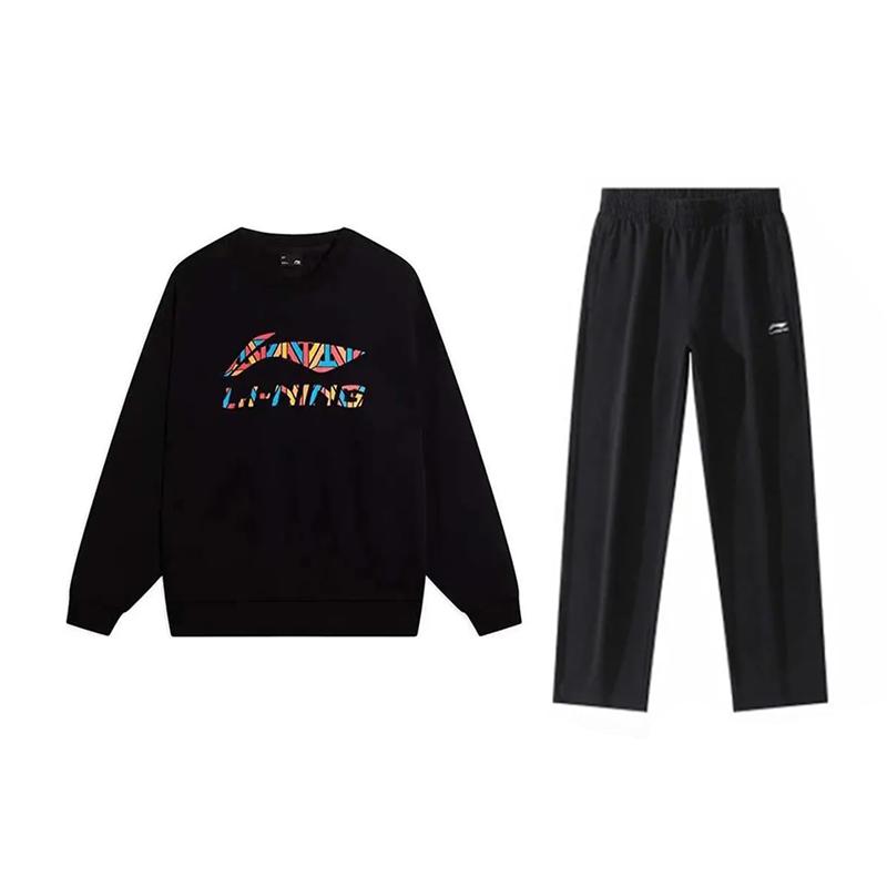 Li Ning Модный удобный хлопковый свитшот с круглым вырезом и цветным логотипом Унисекс Свитшот Черный YWDV543-1-AKL03-1 3XL
Li Ning Модный удобный хлопковый свитшот с круглым вырезом и цветным логотипом Унисекс Свитшот Черный YWDV543-1-AKL03-1 3XL