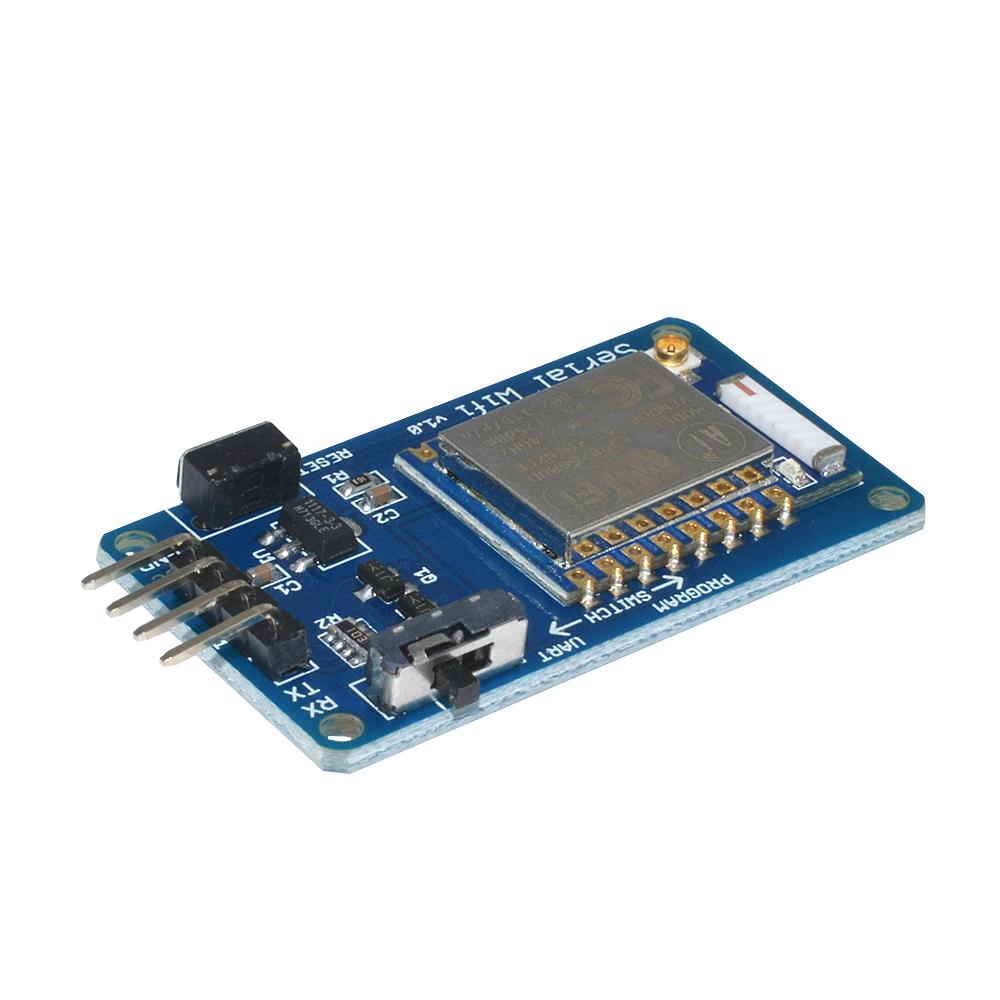 ESP8266 ESP-07 Serial WIFI Module Transceiver 3.3V/5V Compatible 8N1 TTL UART Port Controller Sensor Industrial Wireless Control
ESP8266 ESP-07 Serial WIFI Module Transceiver 3.3V/5V Compatible 8N1 TTL UART Port Controller Sensor Industrial Wireless Control