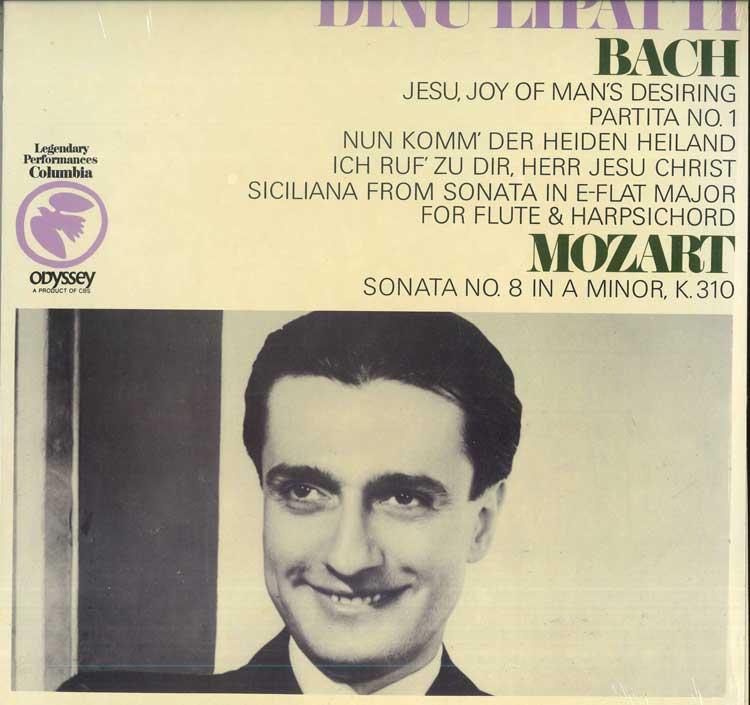 LP Record DINU LIPATTI BACH MOZART Johann Sebastian Bach Wolfgang Ama 32160320 ODYSSEY US Classical Used
LP Record DINU LIPATTI BACH MOZART Johann Sebastian Bach Wolfgang Ama 32160320 ODYSSEY US Classical Used