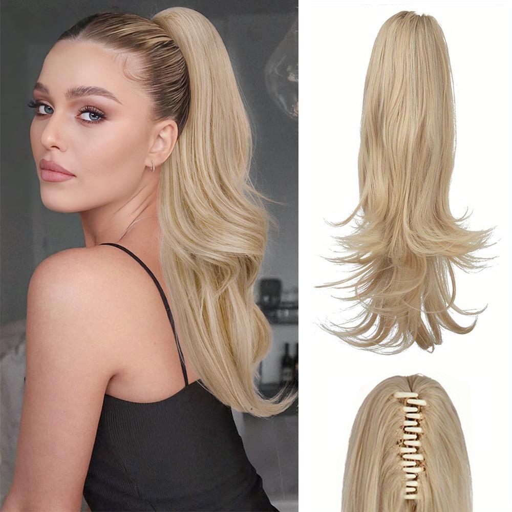 LISI HAIR Claw Ponytail Synthetic Long Wave Ponytail Extensions Natural Thick Ponytail For Women Daily Wear 35cm
LISI HAIR Claw Ponytail Synthetic Long Wave Ponytail Extensions Natural Thick Ponytail For Women Daily Wear 35cm