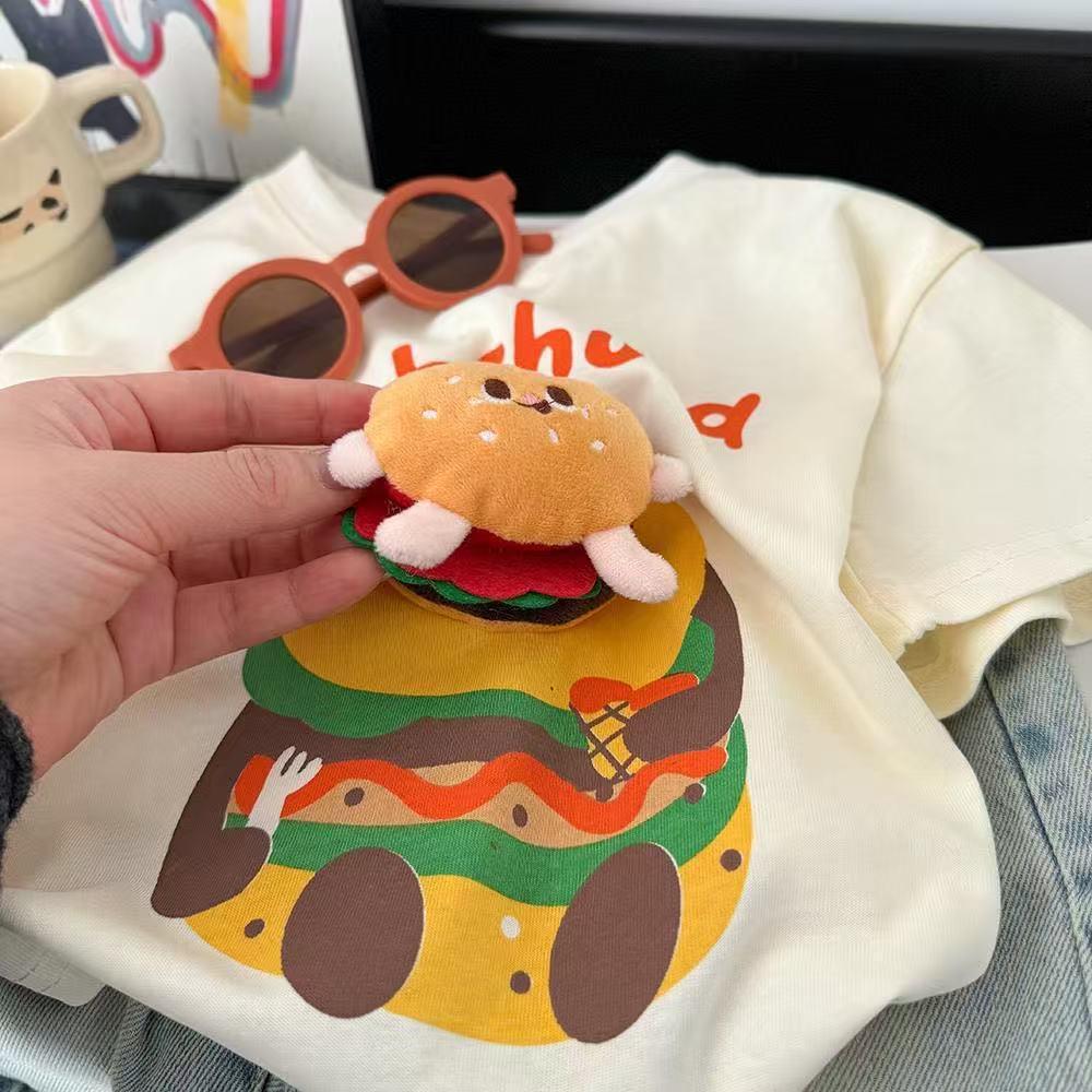Unisex Kids 3D Cartoon Hamburger T-Shirt - Korean Style Short Sleeve 100 cm
Unisex Kids 3D Cartoon Hamburger T-Shirt - Korean Style Short Sleeve 100 cm