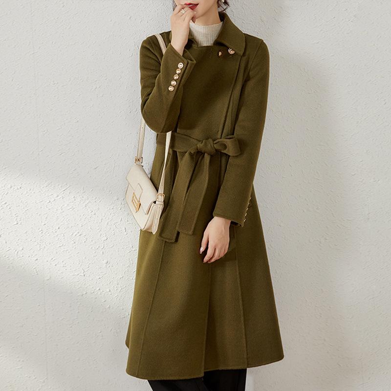 Spring 2025 Women s High-End Belted Hepburn Style Wool Overcoat L (Recommend 57kg-62.5kg)
Spring 2025 Women s High-End Belted Hepburn Style Wool Overcoat L (Recommend 57kg-62.5kg)