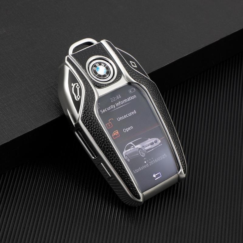 Новый чехол для ключа автомобиля из ТПУ+кожи со светодиодным дисплеем для BMW 5 7 серии G01 X3 G02 X4 G05 X5 G07 X7 G12 G11 G30 G32 G31 i8 I12 I15 Автомобильная сумка белый
Новый чехол для ключа автомобиля из ТПУ+кожи со светодиодным дисплеем для BMW 5 7 серии G01 X3 G02 X4 G05 X5 G07 X7 G12 G11 G30 G32 G31 i8 I12 I15 Автомобильная сумка белый