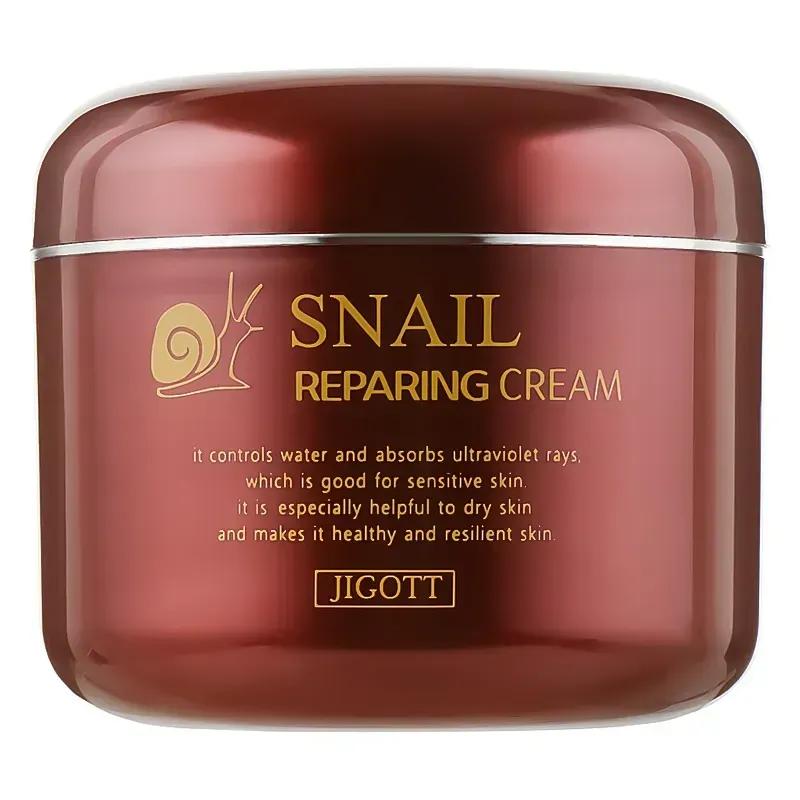 Крем для лица Муцин Улитки Snail Reparing Cream Jigott 100 мл
Крем для лица Муцин Улитки Snail Reparing Cream Jigott 100 мл