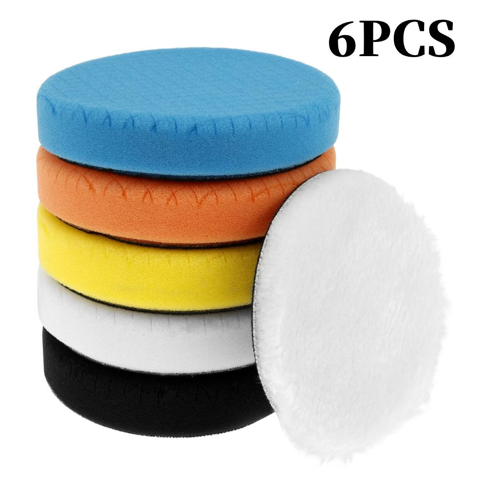 18 Pcs Car Sponge Buffing Pad 5.5 Inch Self-Adhesive Washable Imitation Wool Polishing Wheel Wax Pads for Car Detailing Cleaning
18 Pcs Car Sponge Buffing Pad 5.5 Inch Self-Adhesive Washable Imitation Wool Polishing Wheel Wax Pads for Car Detailing Cleaning