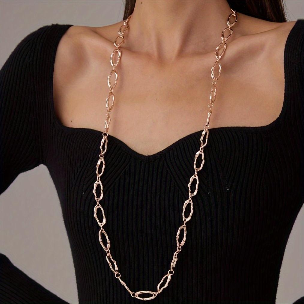 Ring combination Cuban long necklace niche design versatile European and American light luxury women золотой
Ring combination Cuban long necklace niche design versatile European and American light luxury women золотой