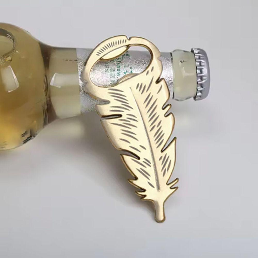 2pcs Thickened Feather Design Bottle Opener Zinc Zinc Zinc Alloy Key Chain Bottles Opener Souvenir 2pcs
2pcs Thickened Feather Design Bottle Opener Zinc Zinc Zinc Alloy Key Chain Bottles Opener Souvenir 2pcs