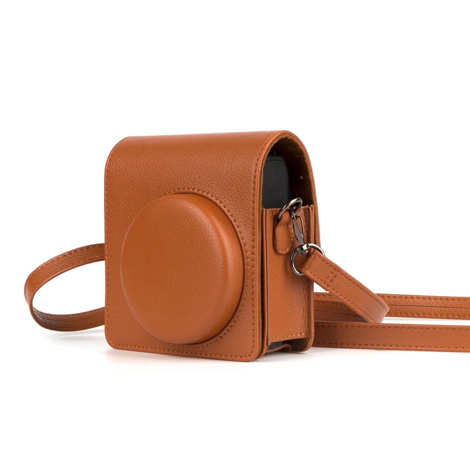 Portable Instant Camera Bag Camera Case Retro Style PU Leather Carrying Case Replacement for Fujifil Brown Black
Portable Instant Camera Bag Camera Case Retro Style PU Leather Carrying Case Replacement for Fujifil Brown Black