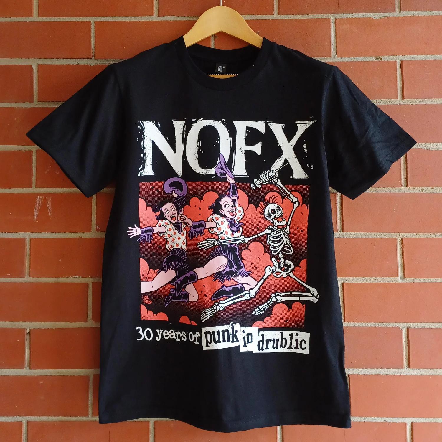 2026 new NOFX Rock Band Pattern 100 Cotton Printed summer T-shirt for Unisex and Women, Casual Daily Wear for Both Genders 2XL
2026 new NOFX Rock Band Pattern 100 Cotton Printed summer T-shirt for Unisex and Women, Casual Daily Wear for Both Genders 2XL
