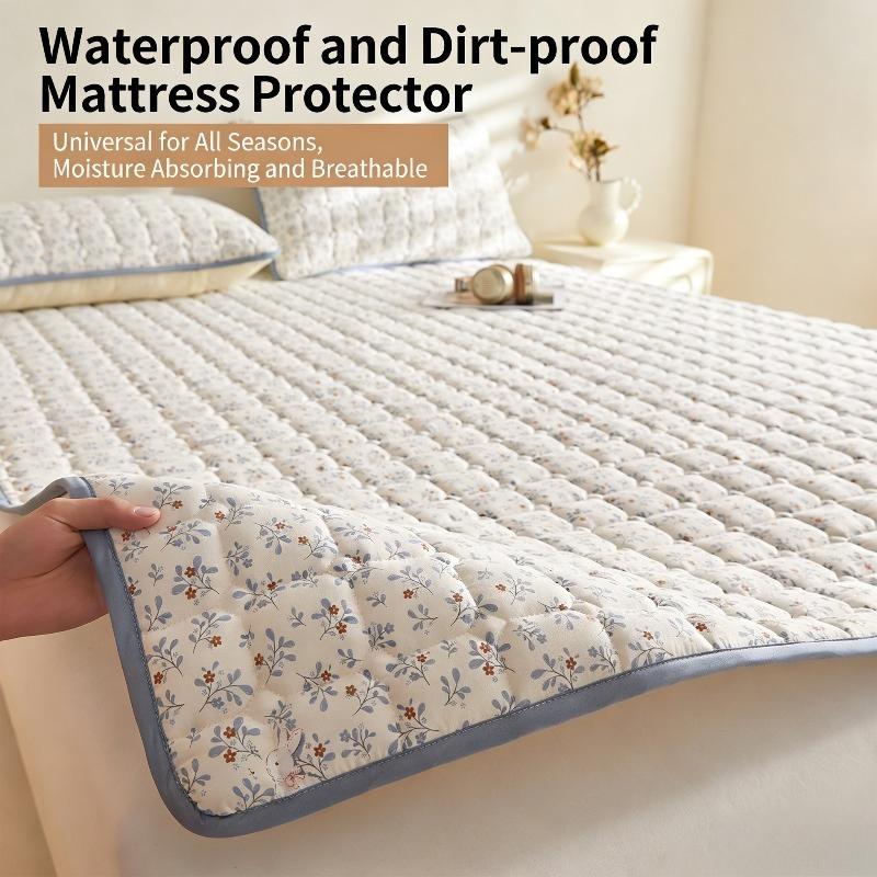 1pc Skin-Friendly Breathable Soft Square Pattern Sandwich Waterproof Mattress Protector,Bedspread,Mattress Cover,Fitted Sheet 2pcs 90x200cm
1pc Skin-Friendly Breathable Soft Square Pattern Sandwich Waterproof Mattress Protector,Bedspread,Mattress Cover,Fitted Sheet 2pcs 90x200cm