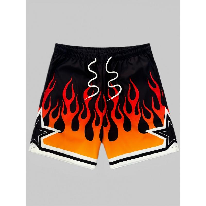 Men s Flame Graphic Basketball Shorts M
Men s Flame Graphic Basketball Shorts M