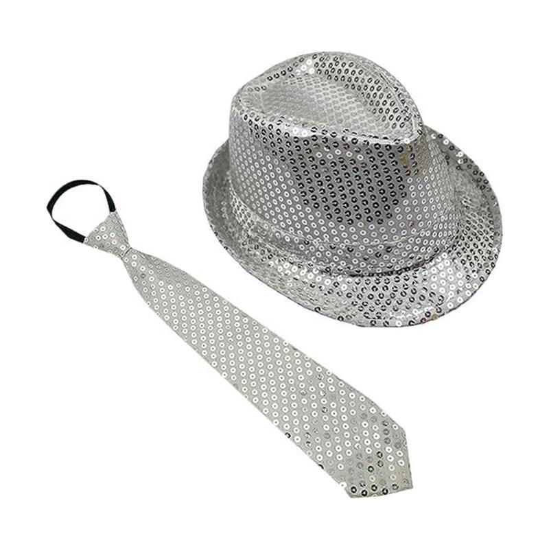 Sequins Hat for Men Women Children Party Supplies with Tie Panama Hat Glitters 1 срібний
Sequins Hat for Men Women Children Party Supplies with Tie Panama Hat Glitters 1 срібний
