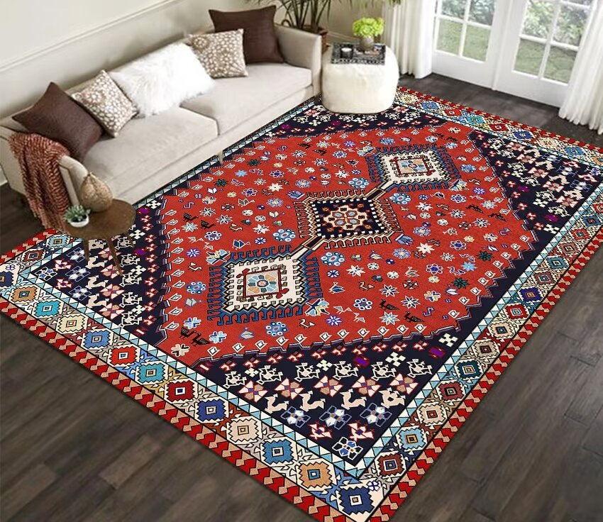 Persia Large Area Rugs for Living Room National Style Decoration Home Hall Sofa Area Caroet Non-slip Bedroom Cloakroom Floor Mat 60x90cm
Persia Large Area Rugs for Living Room National Style Decoration Home Hall Sofa Area Caroet Non-slip Bedroom Cloakroom Floor Mat 60x90cm