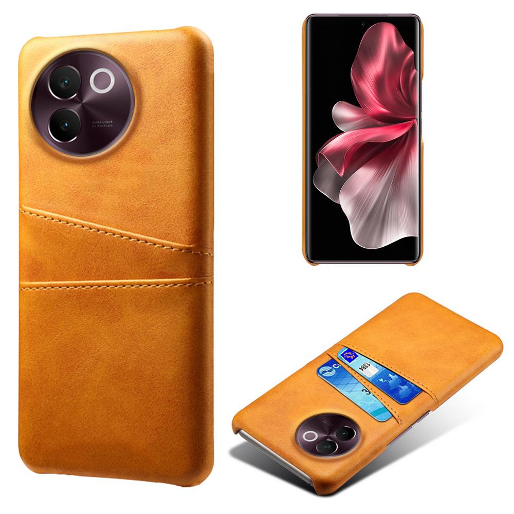 For vivo V30e 5G Case 2 Card Slots Leather+Hard PC Phone Cover Orange
For vivo V30e 5G Case 2 Card Slots Leather+Hard PC Phone Cover Orange