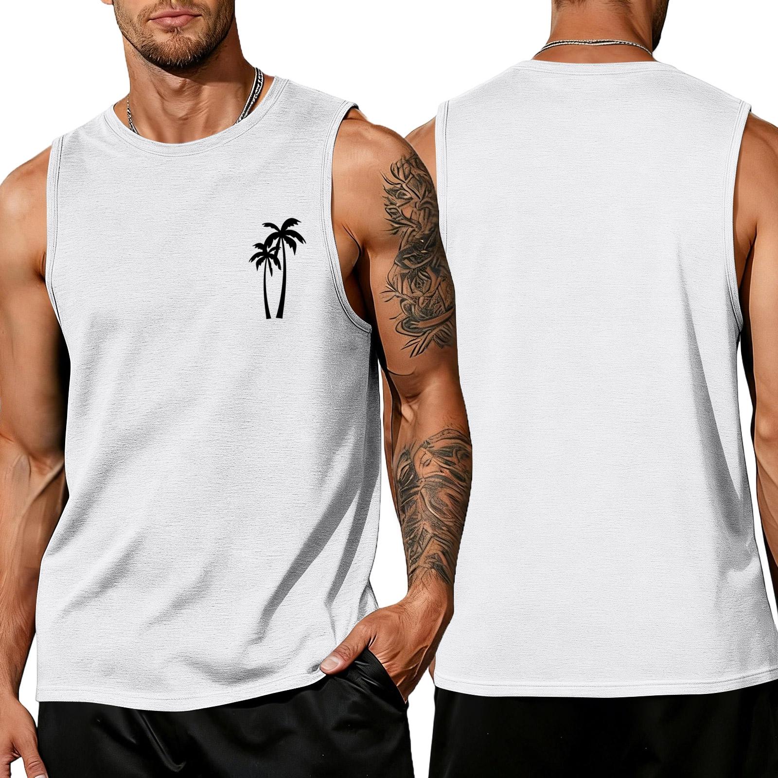 Men Sleeveless Tank Top Crew Neck Tree Print Casual Loose Fit Lightweight Muscle Shirt for Summer Workout Gym XXXL
Men Sleeveless Tank Top Crew Neck Tree Print Casual Loose Fit Lightweight Muscle Shirt for Summer Workout Gym XXXL