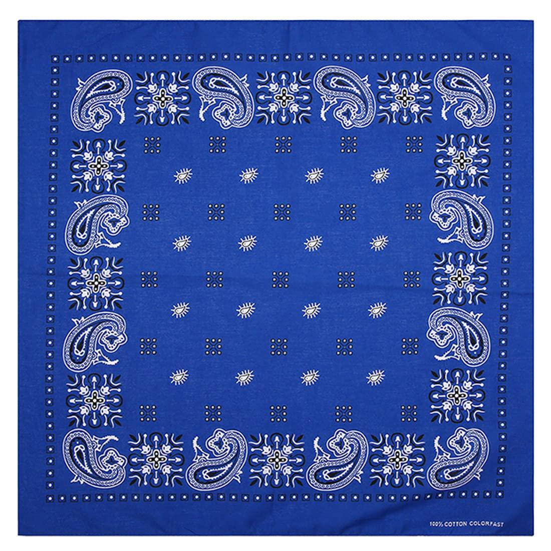 Trifong Bandana Paisley blue 100% cotton light blue cashew pattern men s unisex 55cm x 55cm KC-B
Trifong Bandana Paisley blue 100% cotton light blue cashew pattern men s unisex 55cm x 55cm KC-B