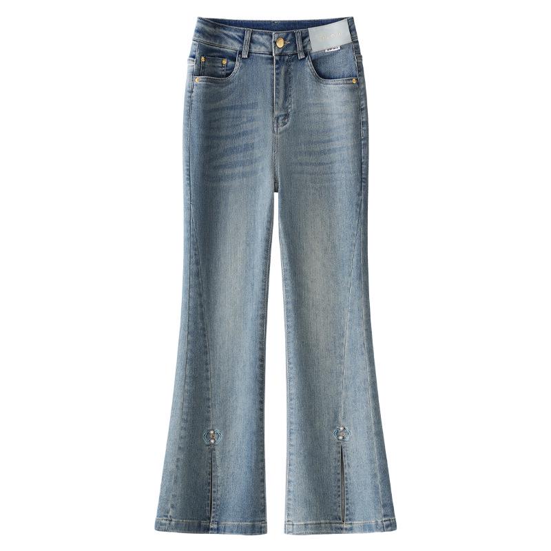 2025 High Waist Slit Cropped Flare Jeans - New Chinese Style for Women s Spring/Summer XL синий
2025 High Waist Slit Cropped Flare Jeans - New Chinese Style for Women s Spring/Summer XL синий