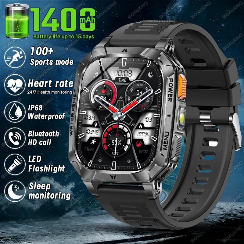 New Military Grade 1400 mAh Battery Smart Watch Men 2.01 Screen IP68 Waterproof Sports Fitness BT Call Smartwatches чёрный
New Military Grade 1400 mAh Battery Smart Watch Men 2.01 Screen IP68 Waterproof Sports Fitness BT Call Smartwatches чёрный