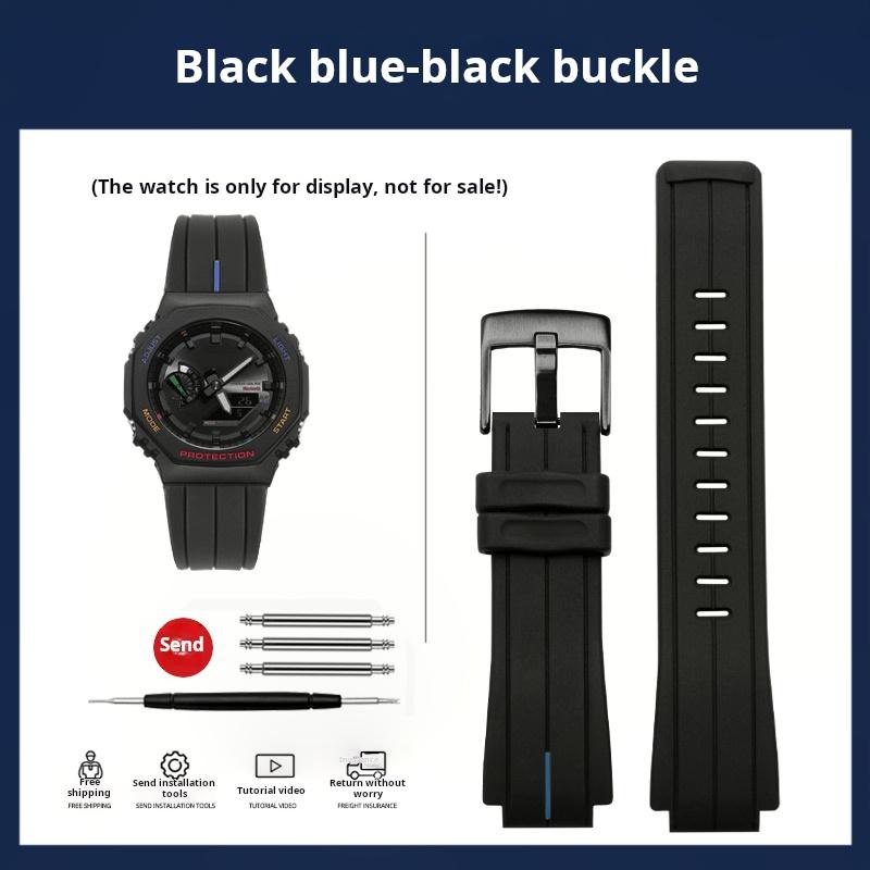 Силіконовий браслет Для Casio G-SHOCK GA-2100 Силіконовий ремінець GA2100 GA2110 GA-B2100 DW5600 GM5600 Модифікований чоловічий гумовий ремінець для годинника 16mm Convex
Силіконовий браслет Для Casio G-SHOCK GA-2100 Силіконовий ремінець GA2100 GA2110 GA-B2100 DW5600 GM5600 Модифікований чоловічий гумовий ремінець для годинника 16mm Convex