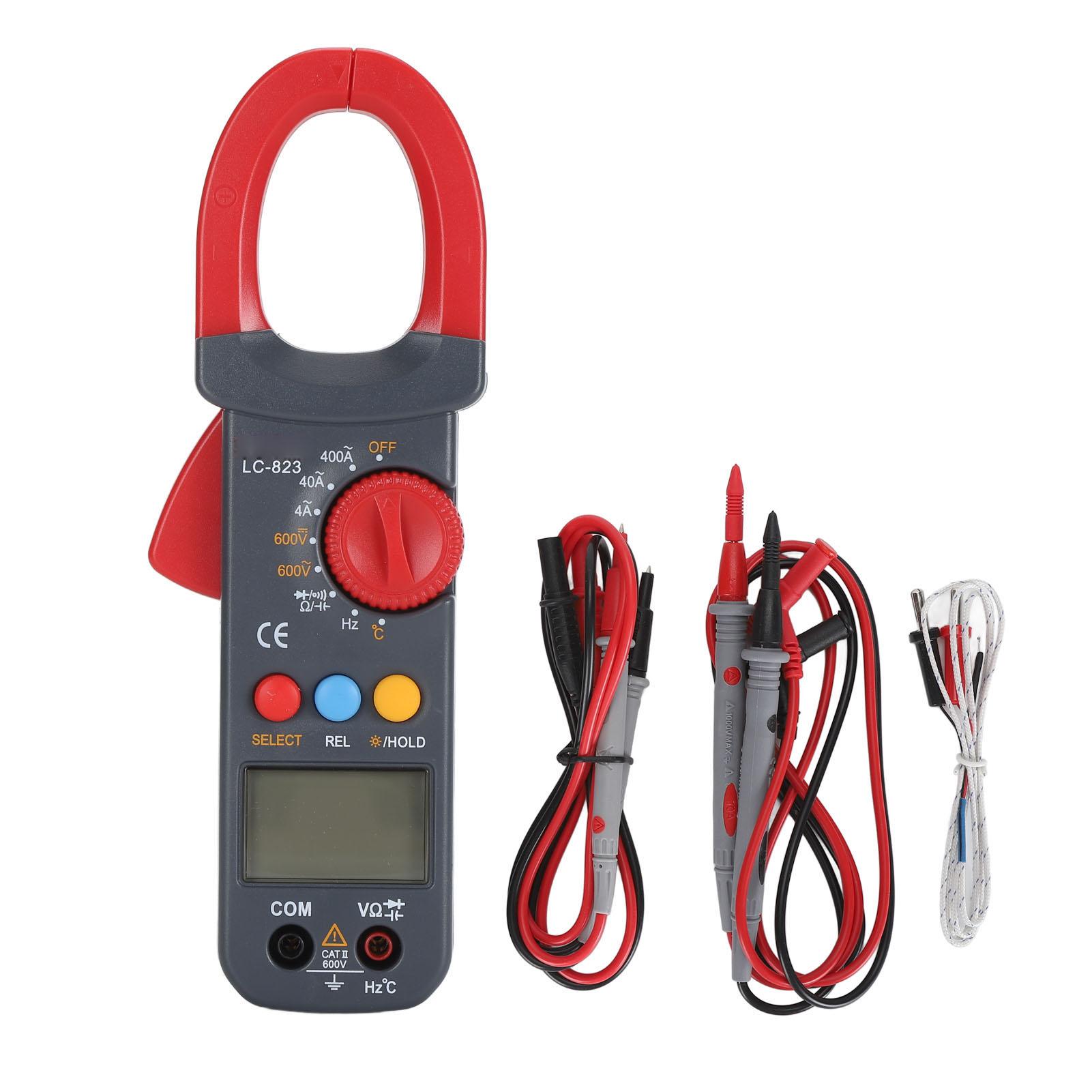Digital Clamp Meter High Accuracy 3999 Count Multifunctional Multimeter Voltage Frequency Resistance
Digital Clamp Meter High Accuracy 3999 Count Multifunctional Multimeter Voltage Frequency Resistance