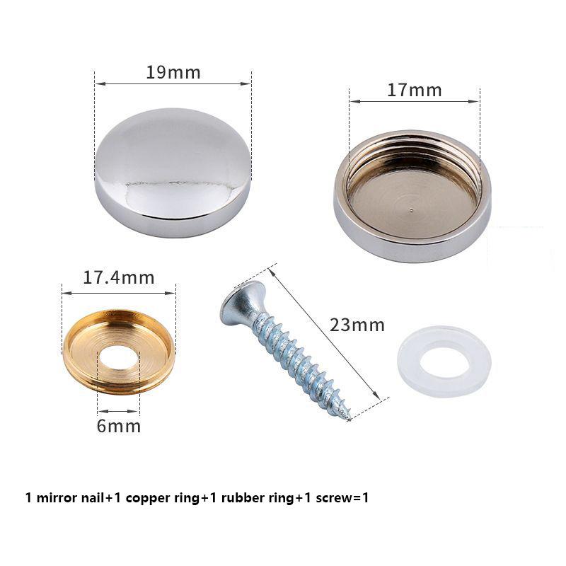 5 шт. гвозди для крепления зеркал, медные колпачки для винтов, полированные хромированные декоративные гвозди для зеркал, крепеж для мебельной фурнитуры A22
5 шт. гвозди для крепления зеркал, медные колпачки для винтов, полированные хромированные декоративные гвозди для зеркал, крепеж для мебельной фурнитуры A22