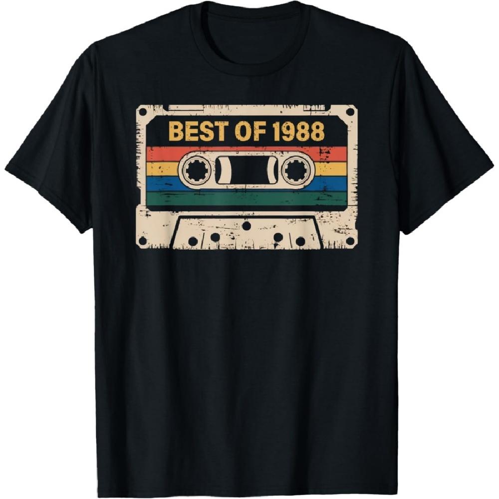 37th Birthday T-shirt BEST 1988 Birthday Gifts For Men Women T-Shirt XXXXXL
37th Birthday T-shirt BEST 1988 Birthday Gifts For Men Women T-Shirt XXXXXL