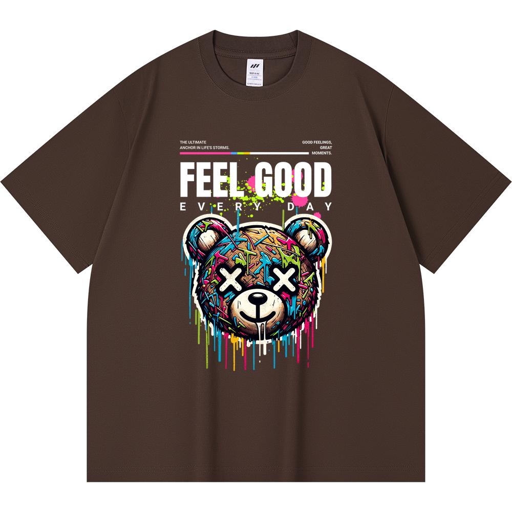 Футболка плотностью 230 г/м2 из 100% хлопка с принтом Feel Good Every Day, забавная футболка в стиле Харадзюку из чесаного хлопка XS абрикосовый
Футболка плотностью 230 г/м2 из 100% хлопка с принтом Feel Good Every Day, забавная футболка в стиле Харадзюку из чесаного хлопка XS абрикосовый