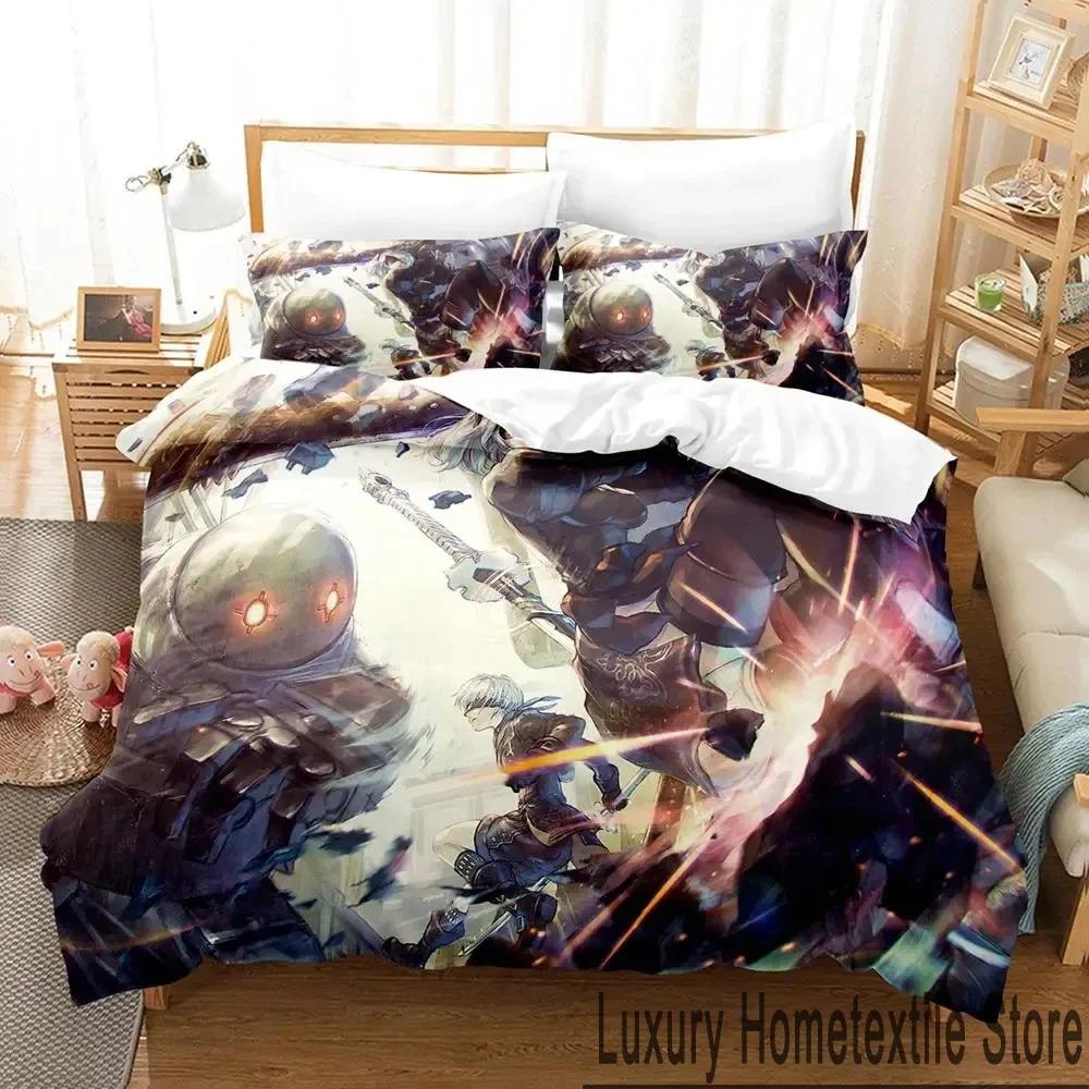 Warm Elegant king Queen Anime NieR Automata 2B Game Bed Size Boys Adult Quilt Comforter Comforter (quilt)-EU Single(135*200cm)3pcs
Warm Elegant king Queen Anime NieR Automata 2B Game Bed Size Boys Adult Quilt Comforter Comforter (quilt)-EU Single(135*200cm)3pcs