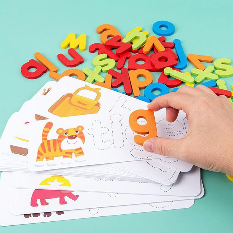 Kids Wooden Puzzle Cartoon Animal See & Spell Learning Toys Alphabet Sight Words & Matching Letter Games Gift For Kids Toy A
Kids Wooden Puzzle Cartoon Animal See & Spell Learning Toys Alphabet Sight Words & Matching Letter Games Gift For Kids Toy A