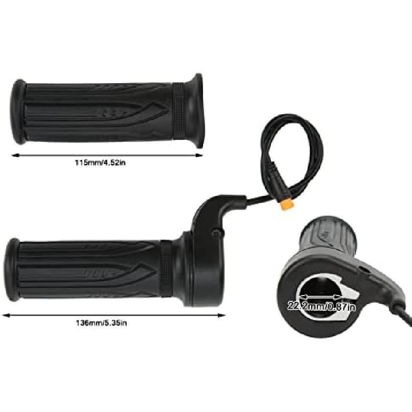 Keenso 1 Pair Electric Throttle Connector 20X Scooter Speed Throttle Handle for 22.2mm Handlebar
Keenso 1 Pair Electric Throttle Connector 20X Scooter Speed Throttle Handle for 22.2mm Handlebar