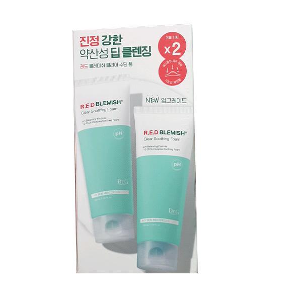 Dr.G Red Blemish Clear Soothing Foam 150ml x 2P One thing
Dr.G Red Blemish Clear Soothing Foam 150ml x 2P One thing