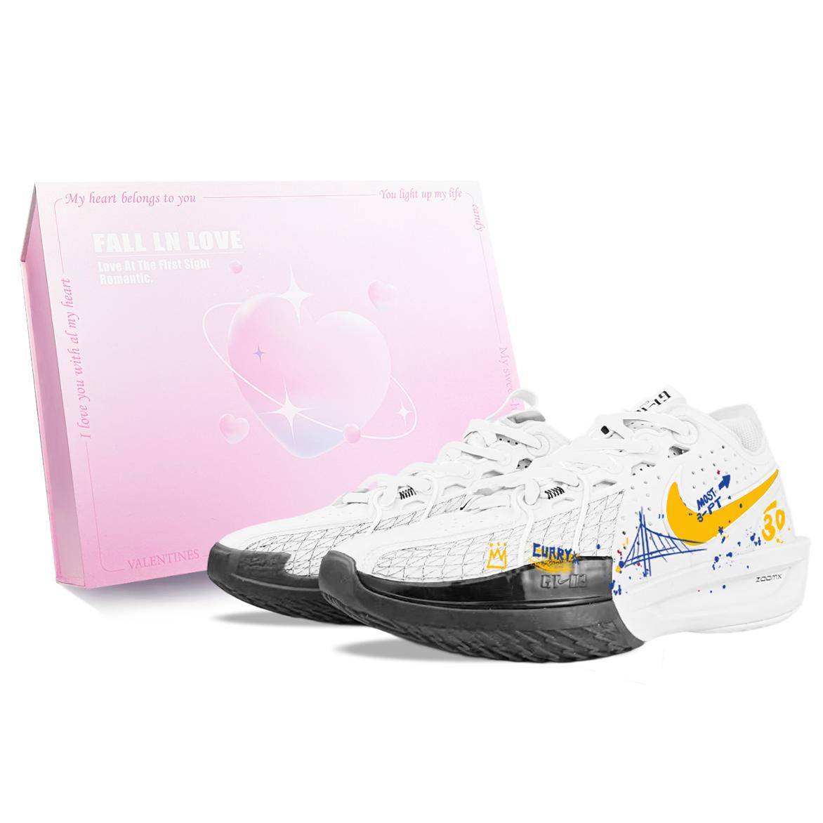 Nike G.T. Cut 3 EP BNK Curry Graffiti Low top Basketball Shoes Men s White Yellow DV2918-102(Team40-SBOX) 44
Nike G.T. Cut 3 EP BNK Curry Graffiti Low top Basketball Shoes Men s White Yellow DV2918-102(Team40-SBOX) 44