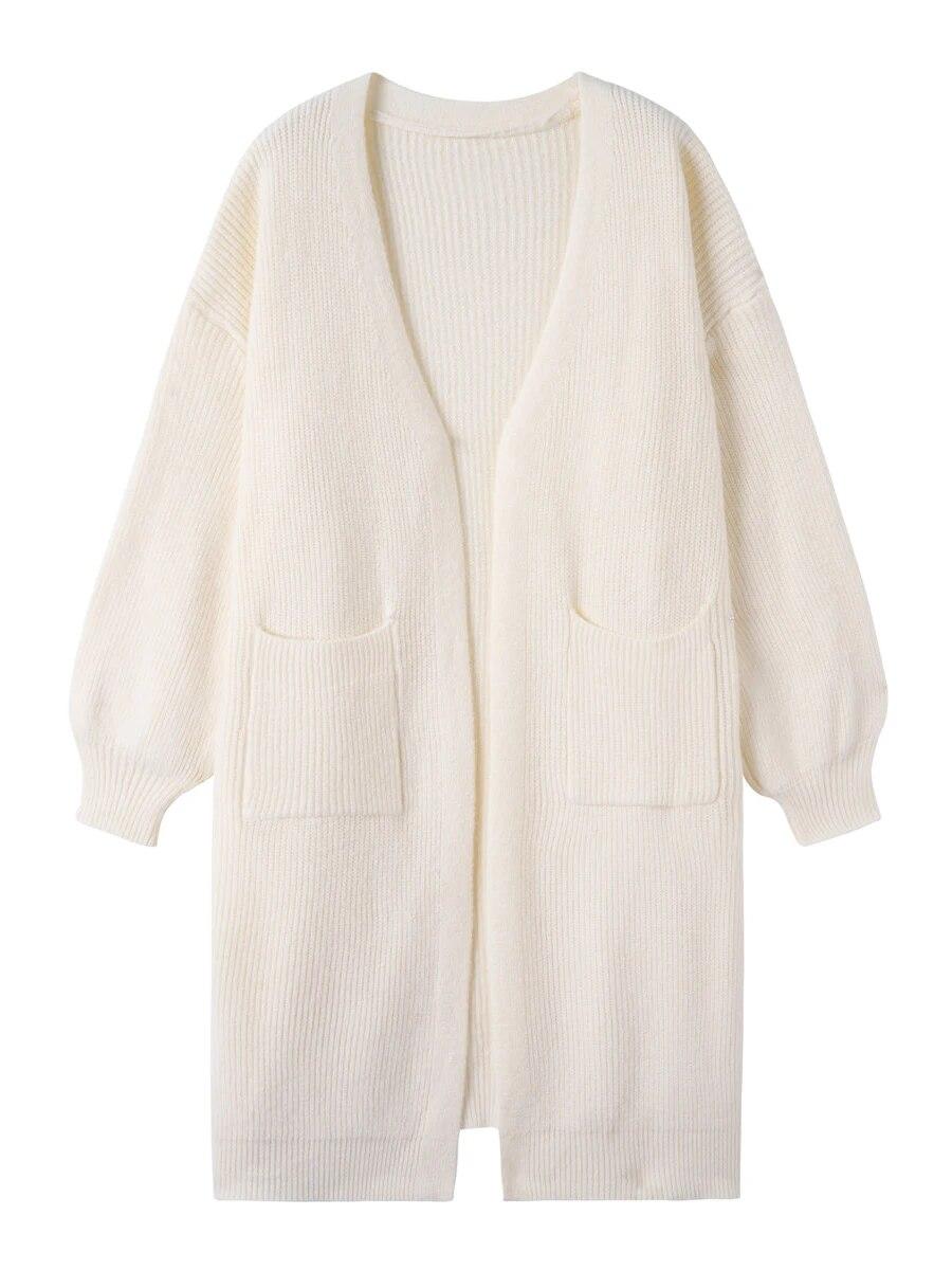 Весна-зима 2024, шикарный повседневный кардиган, разноцветное длинное пальто, свободное пальто с v-образным вырезом, однотонный длинный трикотаж, повседневная однотонная одежда C-255 One Size белый
Весна-зима 2024, шикарный повседневный кардиган, разноцветное длинное пальто, свободное пальто с v-образным вырезом, однотонный длинный трикотаж, повседневная однотонная одежда C-255 One Size белый