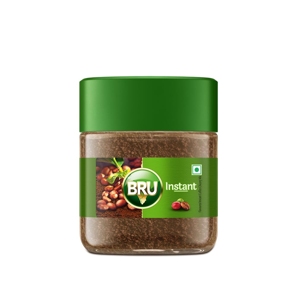Bru Instant | Aromatic Coffee From South Indian Plantations | Premium Blend of Robusta & Arabica Beans For a Rich Coffee Experience | 40g
Bru Instant | Aromatic Coffee From South Indian Plantations | Premium Blend of Robusta & Arabica Beans For a Rich Coffee Experience | 40g