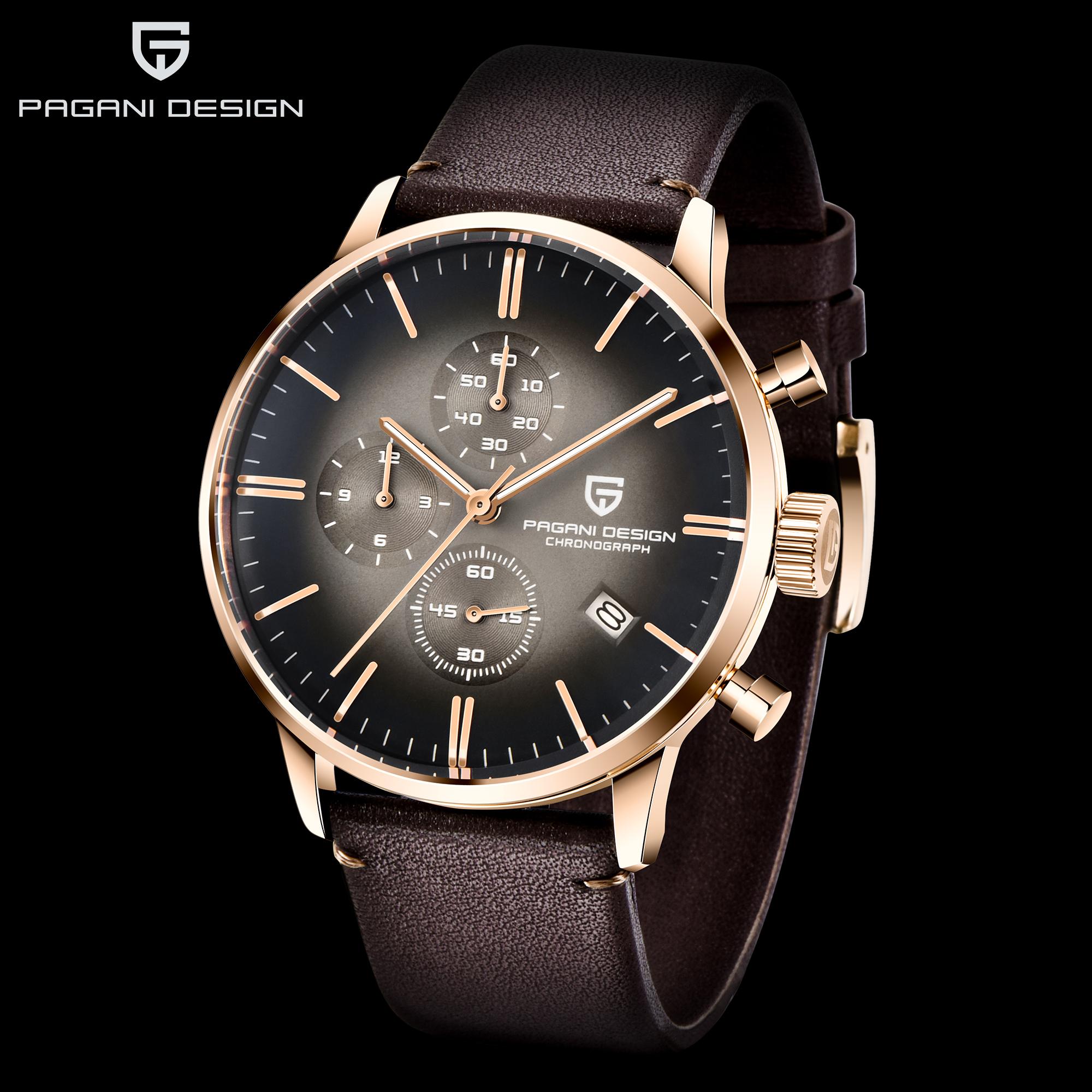 Pagani Design Новые роскошные мужские часы высшего бренда с коробкой, повседневные мужские кварцевые часы 
Pagani Design Новые роскошные мужские часы высшего бренда с коробкой, повседневные мужские кварцевые часы