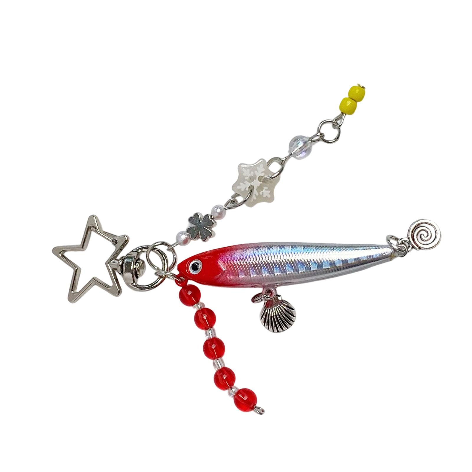 Multiple Jointed Fish Shaped Keyring Sturdy Mixed Materials Oxidation Resistant Trendy Accessory красный
Multiple Jointed Fish Shaped Keyring Sturdy Mixed Materials Oxidation Resistant Trendy Accessory красный