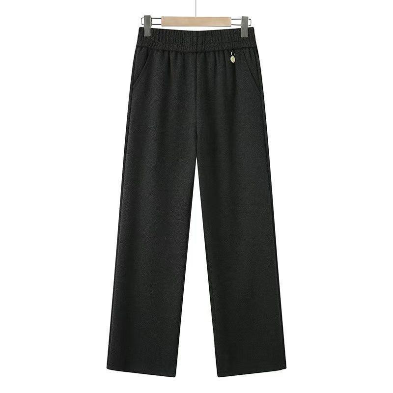 High-Waist Herringbone Wool Pants for Middle-Aged Women, Plus Velvet, Thickened, Slimming, Wide-Leg, Casual, Autumn/Winter. 4XL for 140-155 lbs
High-Waist Herringbone Wool Pants for Middle-Aged Women, Plus Velvet, Thickened, Slimming, Wide-Leg, Casual, Autumn/Winter. 4XL for 140-155 lbs
