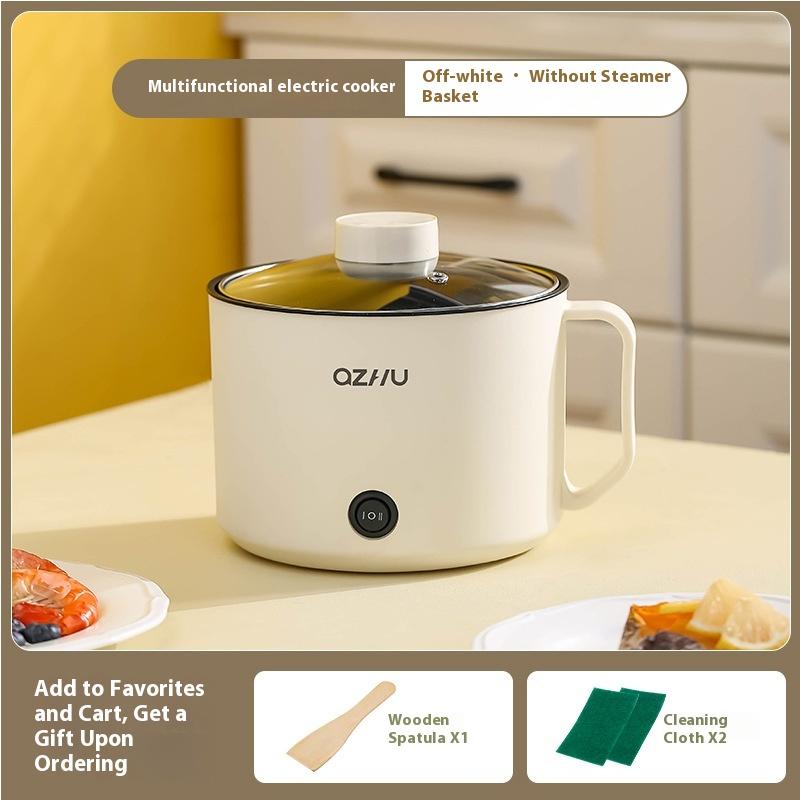 Mini Electric Cooking Pot All-in-One Multi-functional Cooker with Lid Non-Stick Coating Fast Boil for Instant Noodles 220V EU
Mini Electric Cooking Pot All-in-One Multi-functional Cooker with Lid Non-Stick Coating Fast Boil for Instant Noodles 220V EU